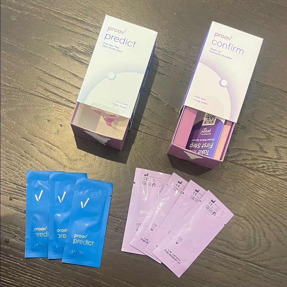 Proov Predict and Confirm Test Kits